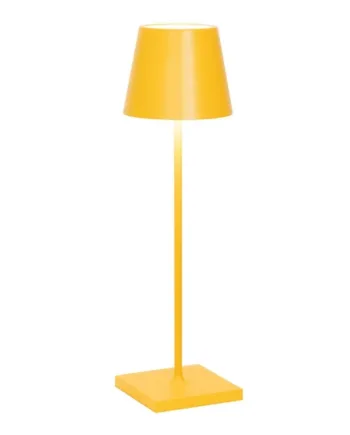 Poldina Batterilampe Bordlampe Okkergul