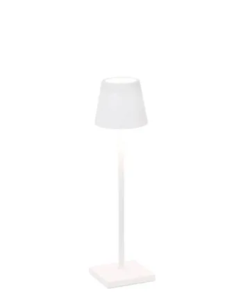 Poldina Micro Batterilampe Bordlampe Hvid