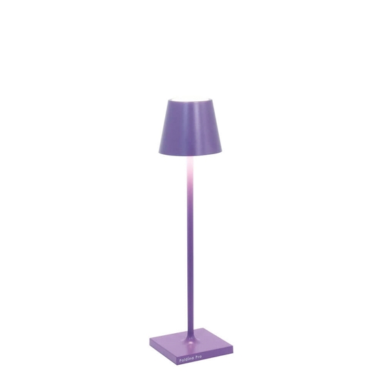 Poldina Micro Batterilampe Bordlampe Lilla