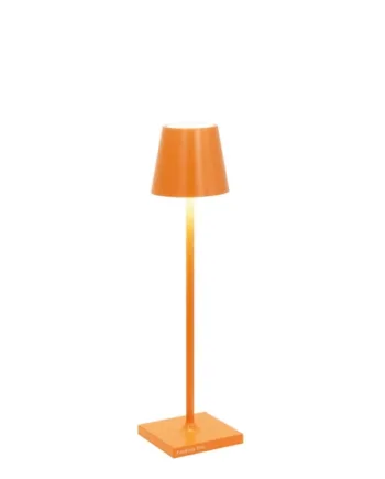 Poldina Micro Batterilampe Bordlampe Orange