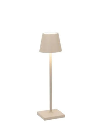 Poldina Micro Batterilampe Bordlampe Sand