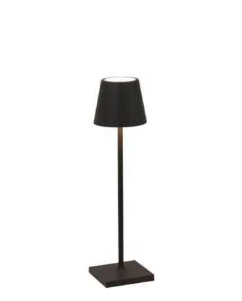 Poldina Micro Batterilampe Bordlampe Sort