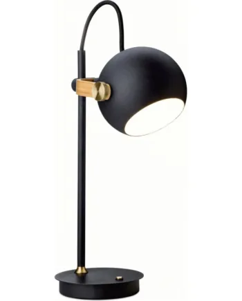 Portable Bordlampe Fra Halo Design Sort