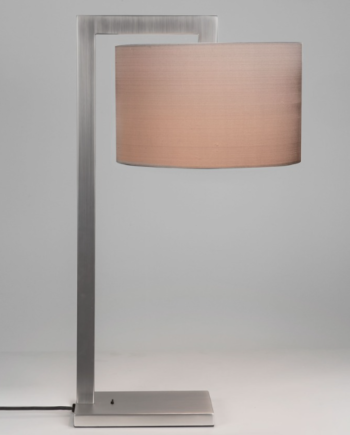 Ravello Bordlampe Fra Astro Lighting Mat Nikkel Grå