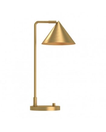 Remyck Bordlampe Stål H51 E27 Børstet Guld