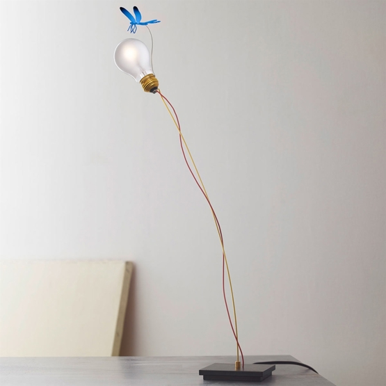 Ricchi Poveri Bzzzz Bordlampe Blå