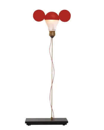 Ricchi Poveri Toto Bordlampe Rød
