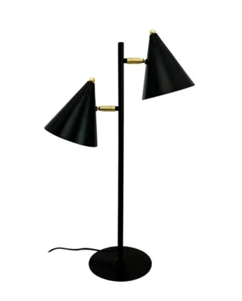 Rouen Bordlampe Sort