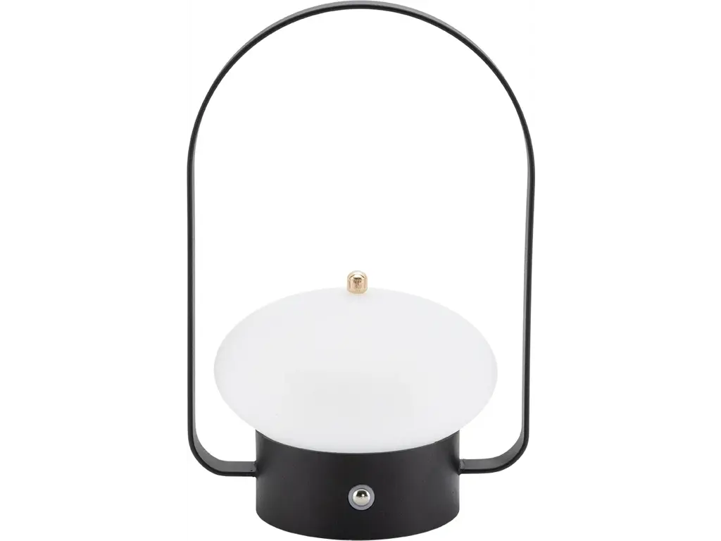 Securit Led Bordlampe Barcelona Sort Hvid