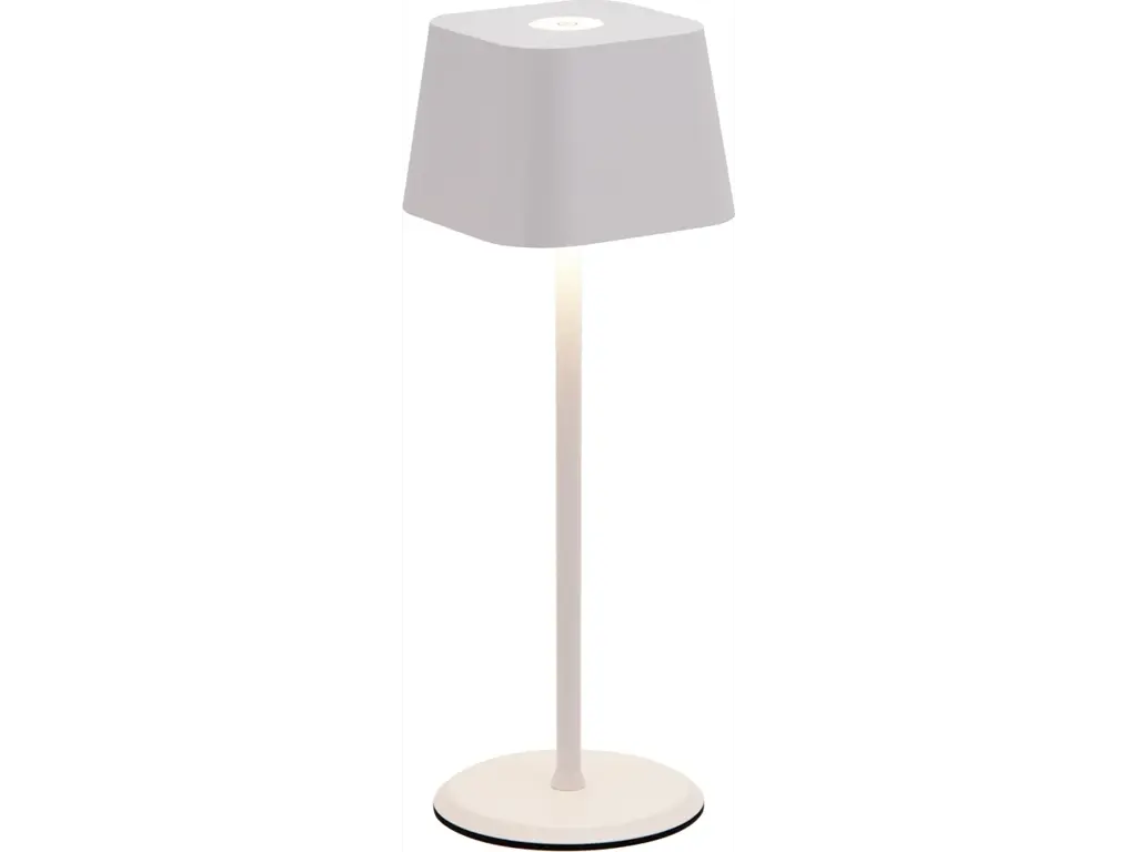 Securit Led Bordlampe Malta Hvid