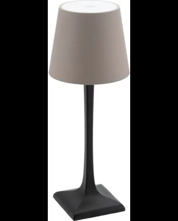 Securit Led Bordlampe Milano Sort  Taupe