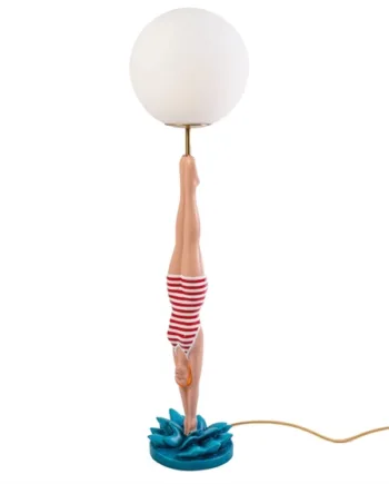 Seletti Lady Diver Bordlampe Red