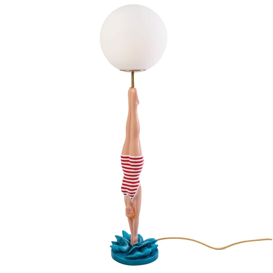 Seletti Lady Diver Bordlampe Red