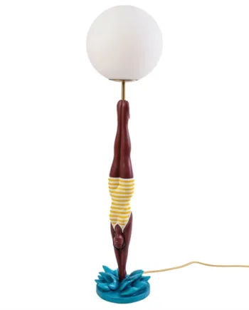 Seletti Lady Diver Bordlampe Yellow