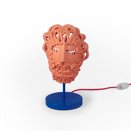 Seletti Magna Graecia Collection Ulysse Mask Bordlampe