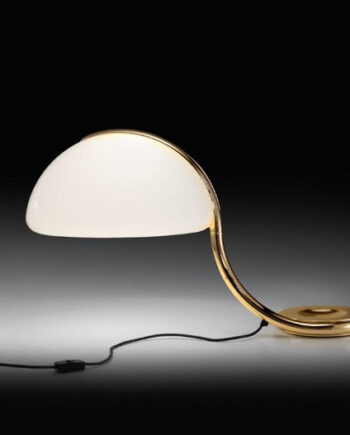 Serpente Bordlampe Fra Martinelli Luce Perleguld