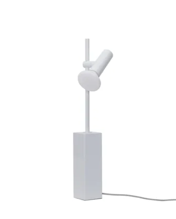 Set Bordlampe Lysegrå