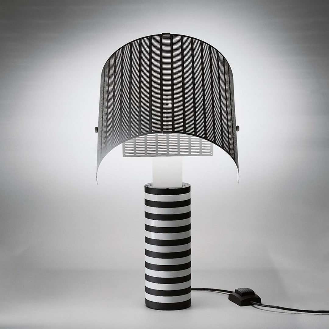 Shogun Bordlampe Sort Hvid Artemide
