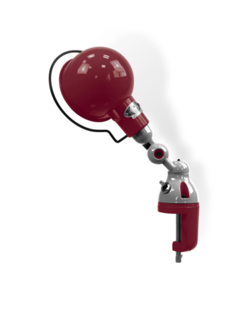 Signal Si302 Bordlampe Klemme Fra Jield Burgundy Blank Poleret