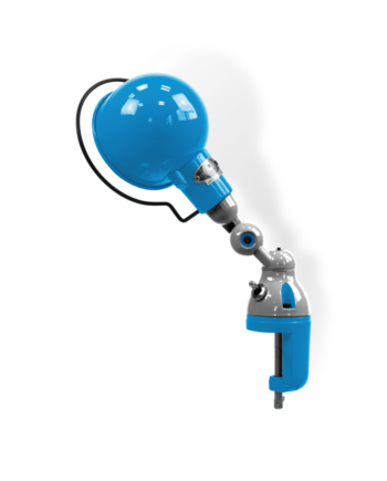 Signal Si302 Bordlampe Klemme Fra Jield Light Blue Blank Poleret