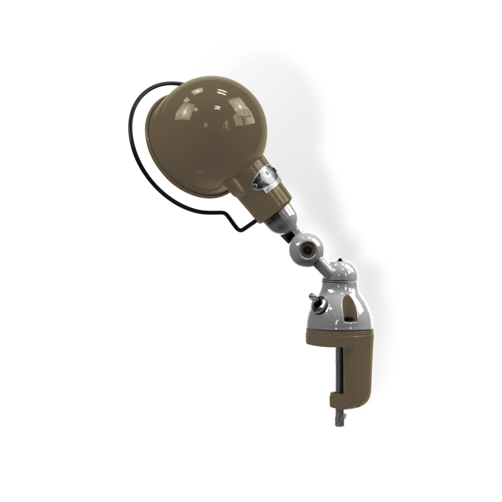 Signal Si302 Bordlampe Klemme Fra Jield Pearl Beige Blank Poleret