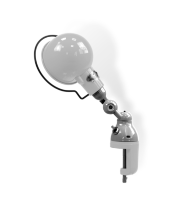 Signal Si302 Bordlampe Klemme Fra Jield Silver Grey Blank Poleret