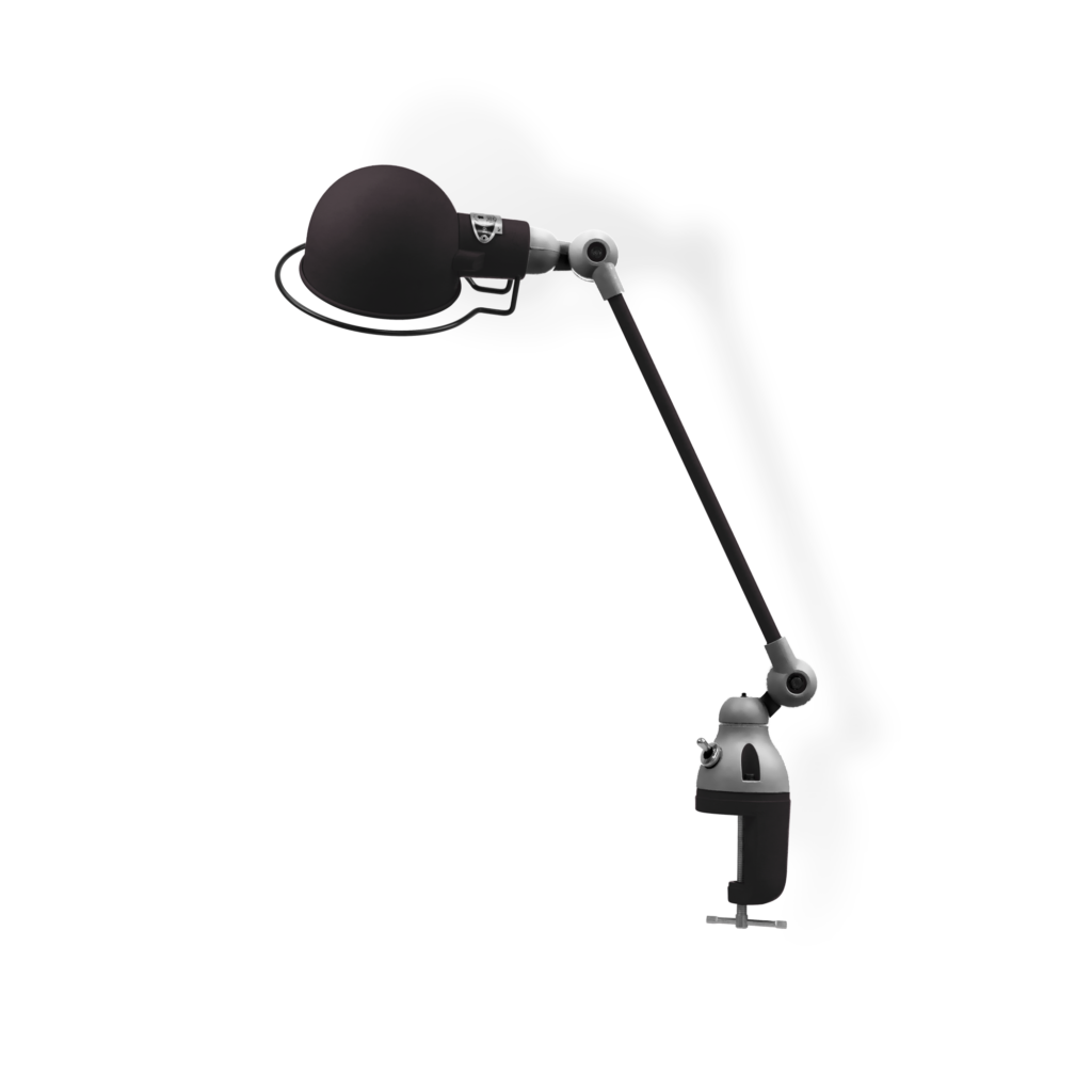 Signal Si312 Bordlampe Klemme Fra Jield Black Blank Poleret