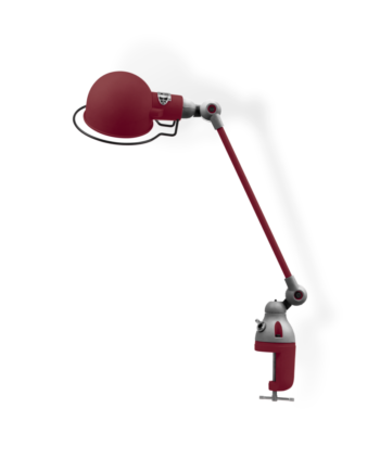 Signal Si312 Bordlampe Klemme Fra Jield Burgundy Blank Poleret