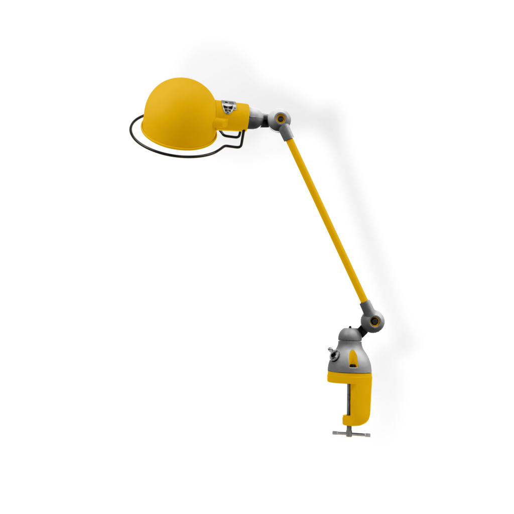 Signal Si312 Bordlampe Klemme Fra Jield Mustard Blank Poleret
