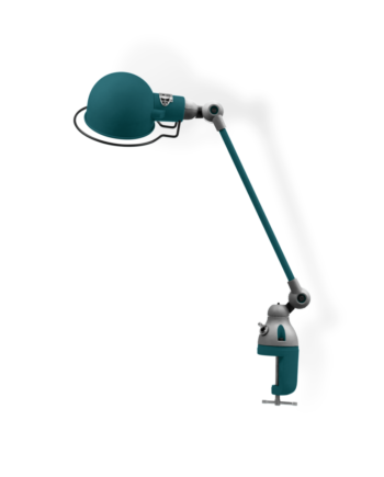 Signal Si312 Bordlampe Klemme Fra Jield Ocean Blue Blank Poleret