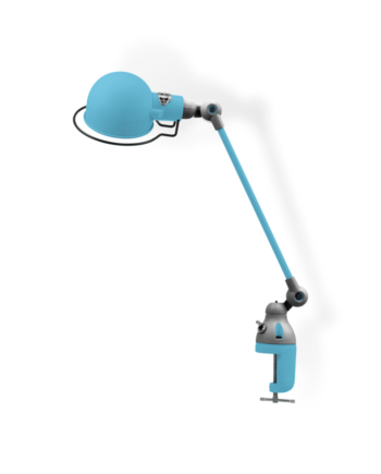 Signal Si312 Bordlampe Klemme Fra Jield Pastel Blue Blank Poleret