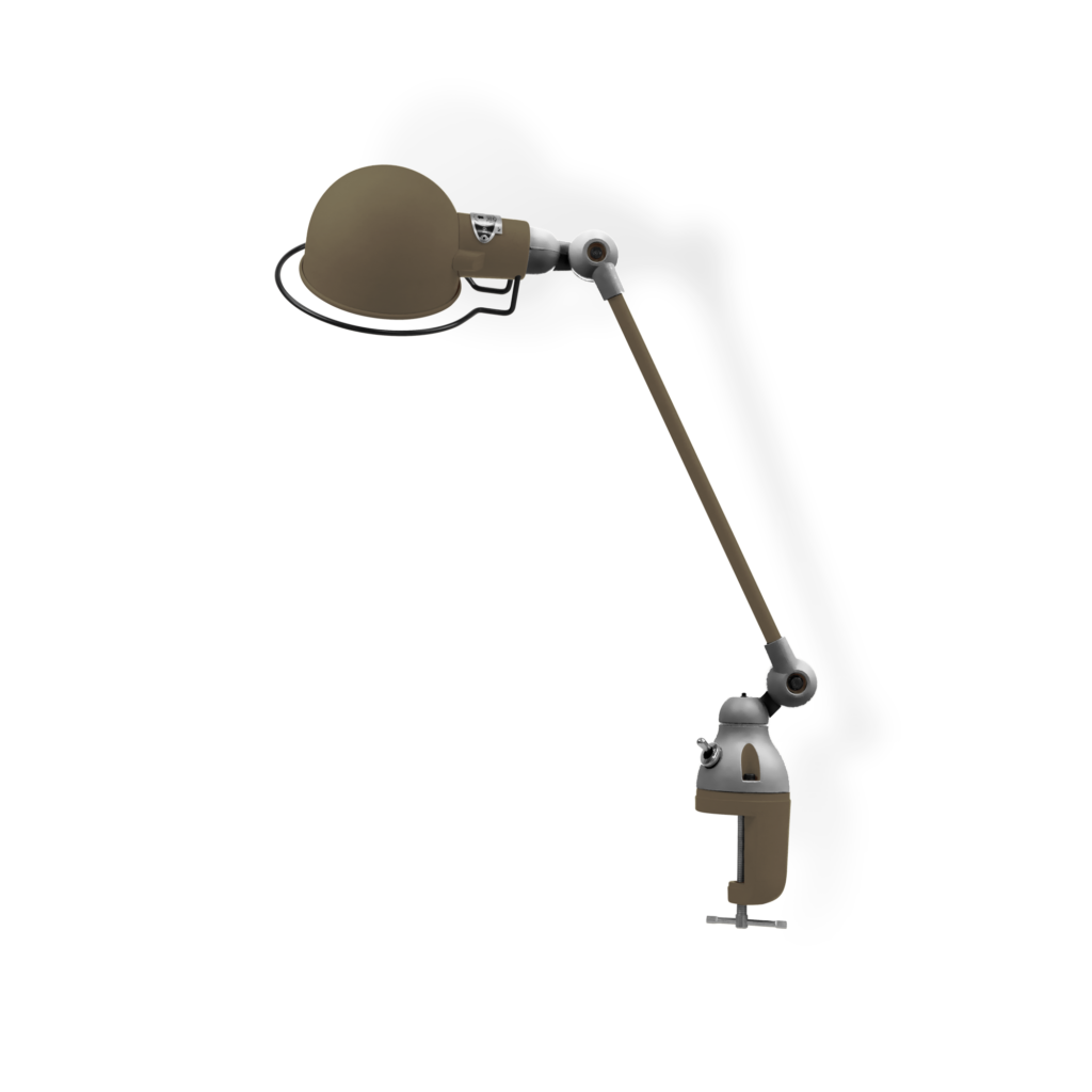 Signal Si312 Bordlampe Klemme Fra Jield Pearl Beige Blank Poleret