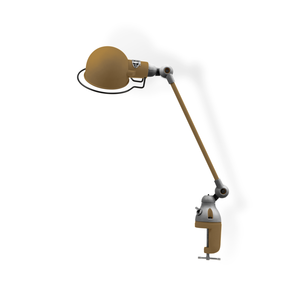 Signal Si312 Bordlampe Klemme Fra Jield Pearl Gold Blank Poleret