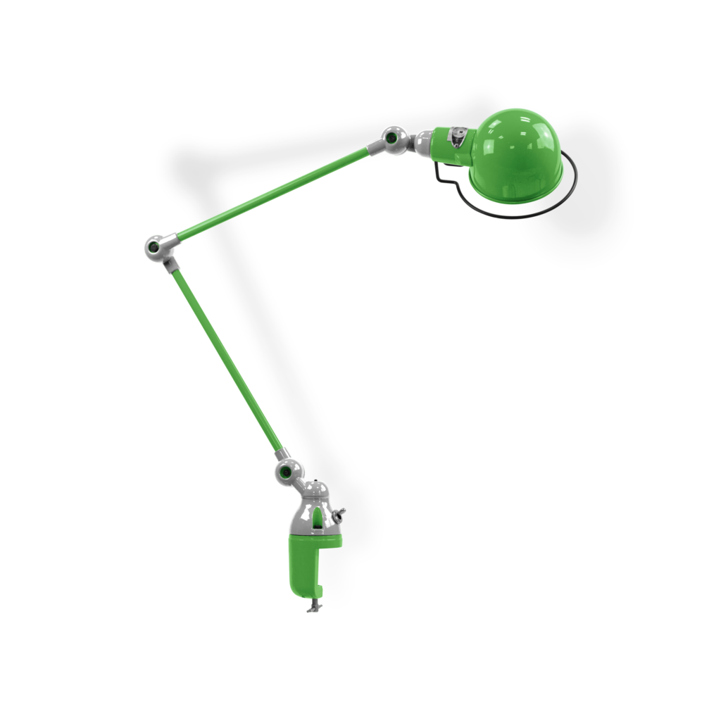 Signal Si332 Bordlampe Klemme Fra Jield Apple Green Blank Poleret
