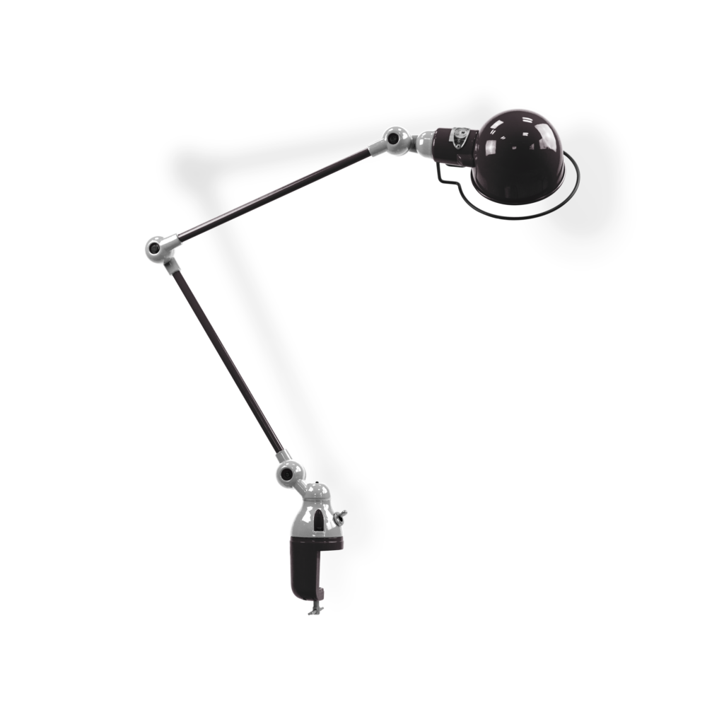 Signal Si332 Bordlampe Klemme Fra Jield Black Blank Poleret