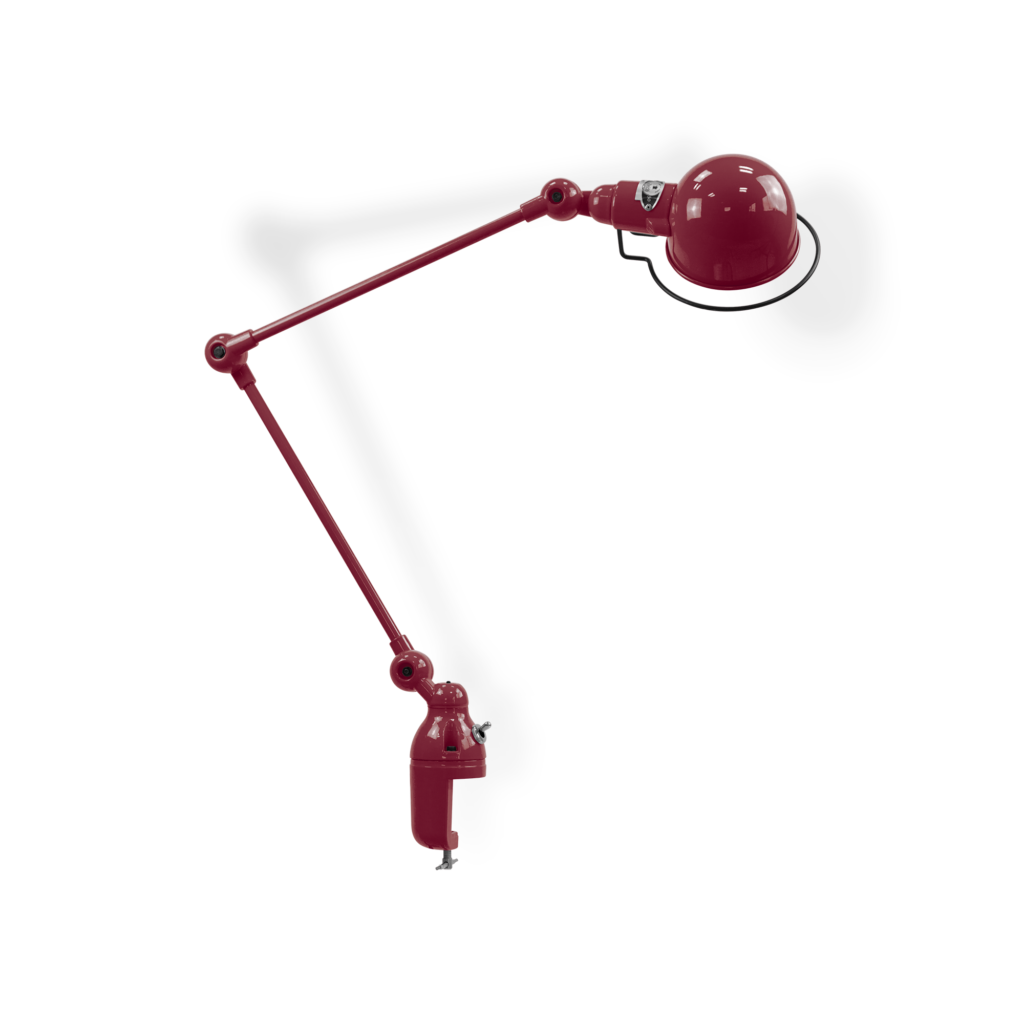 Signal Si332 Bordlampe Klemme Fra Jield Burgundy Blank