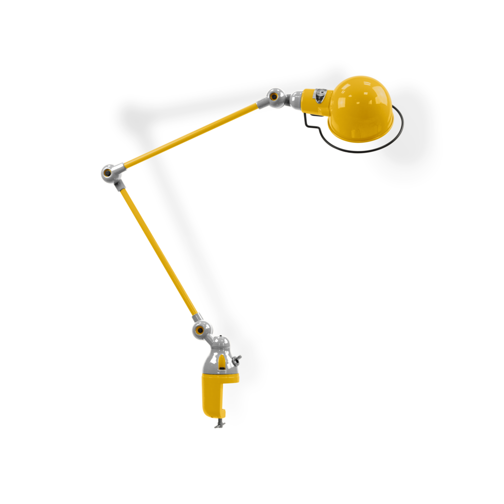 Signal Si332 Bordlampe Klemme Fra Jield Mustard Blank Poleret