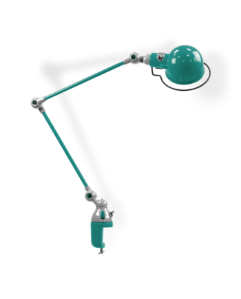 Signal Si332 Bordlampe Klemme Fra Jield Water Blue Blank Poleret