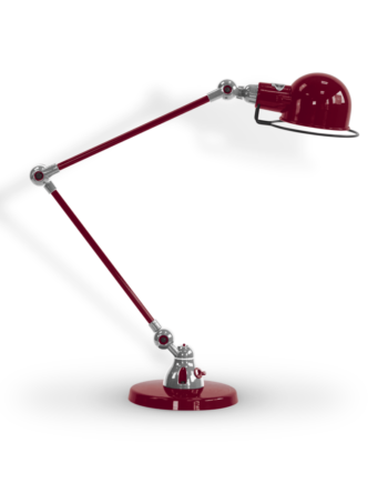 Signal Si333 Bordlampe Fra Jield Burgundy Blank Poleret