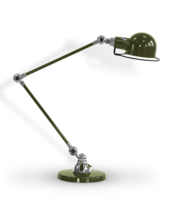 Signal Si333 Bordlampe Fra Jield Olive Green Blank Poleret