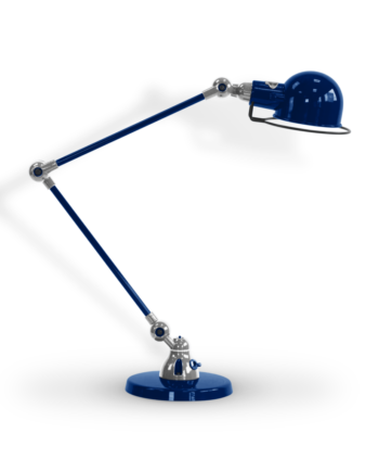 Signal Si333 Bordlampe Fra Jield Sapphire Blue Blank Poleret