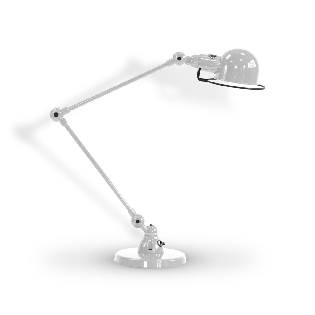 Signal Si333 Bordlampe Fra Jield Silver Grey Blank