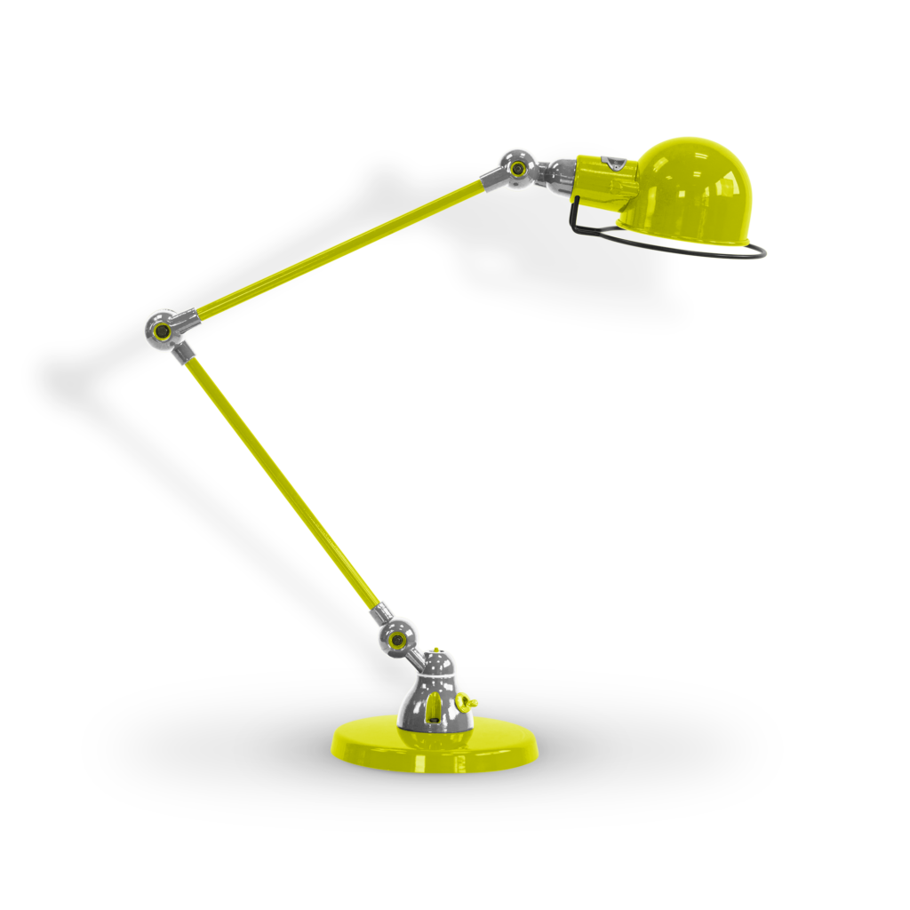 Signal Si333 Bordlampe Fra Jield Sulfur Yellow Blank Poleret