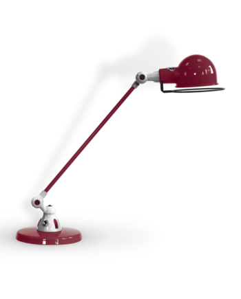 Signal Si400 Bordlampe Fra Jield Burgundy Blank Poleret