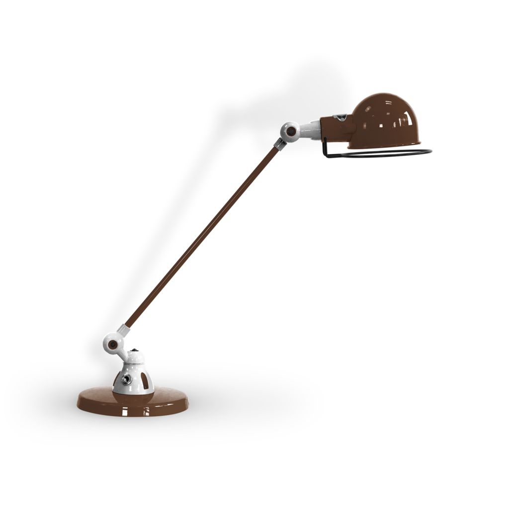 Signal Si400 Bordlampe Fra Jield Chocolate Blank Poleret