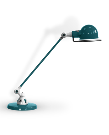 Signal Si400 Bordlampe Fra Jield Ocean Blue Blank Poleret