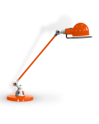 Signal Si400 Bordlampe Fra Jield Orange Blank Poleret