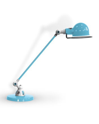 Signal Si400 Bordlampe Fra Jield Pastel Blue Blank Poleret