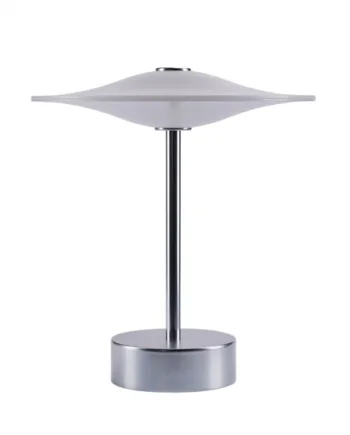 Sinus Portable Batterilampe Bordlampe Stål