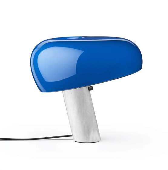 Snoopy Bordlampe Navy Blå